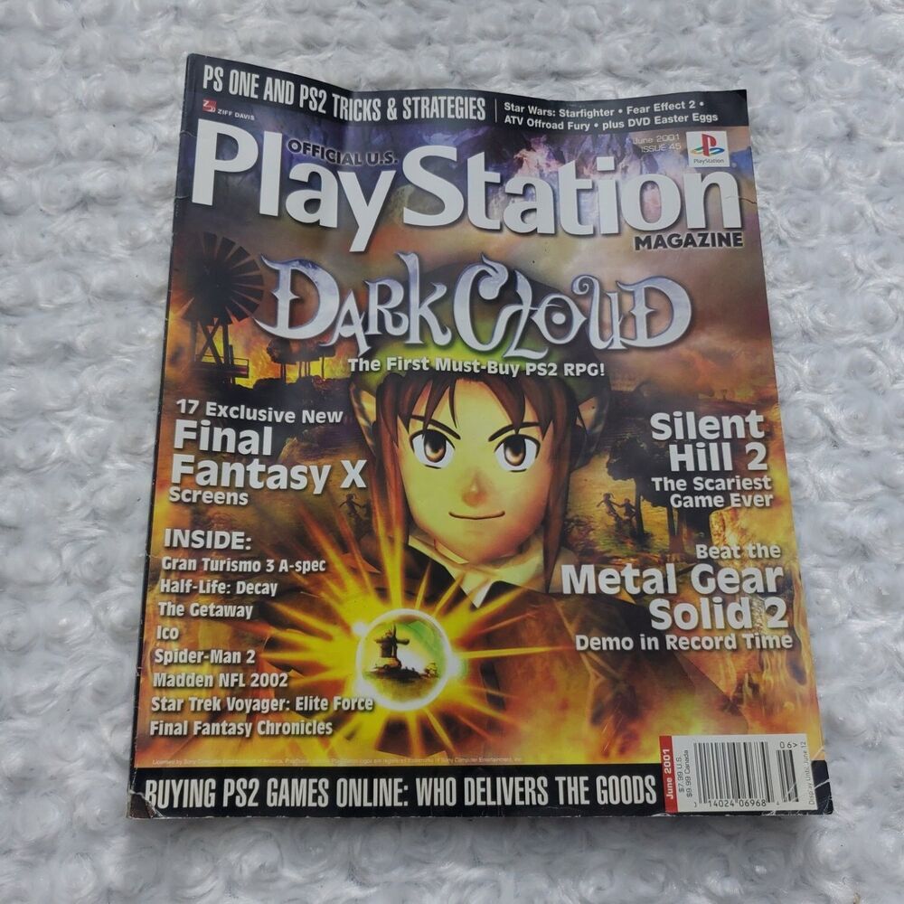 Issue 45 June 2001 Official U.S. PlayStation Magazine Video Game